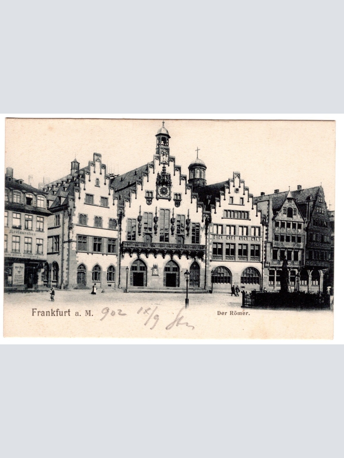 AK, Frankfurt am Main, der Römer, Hessen, Ansichtskarte (S7029)