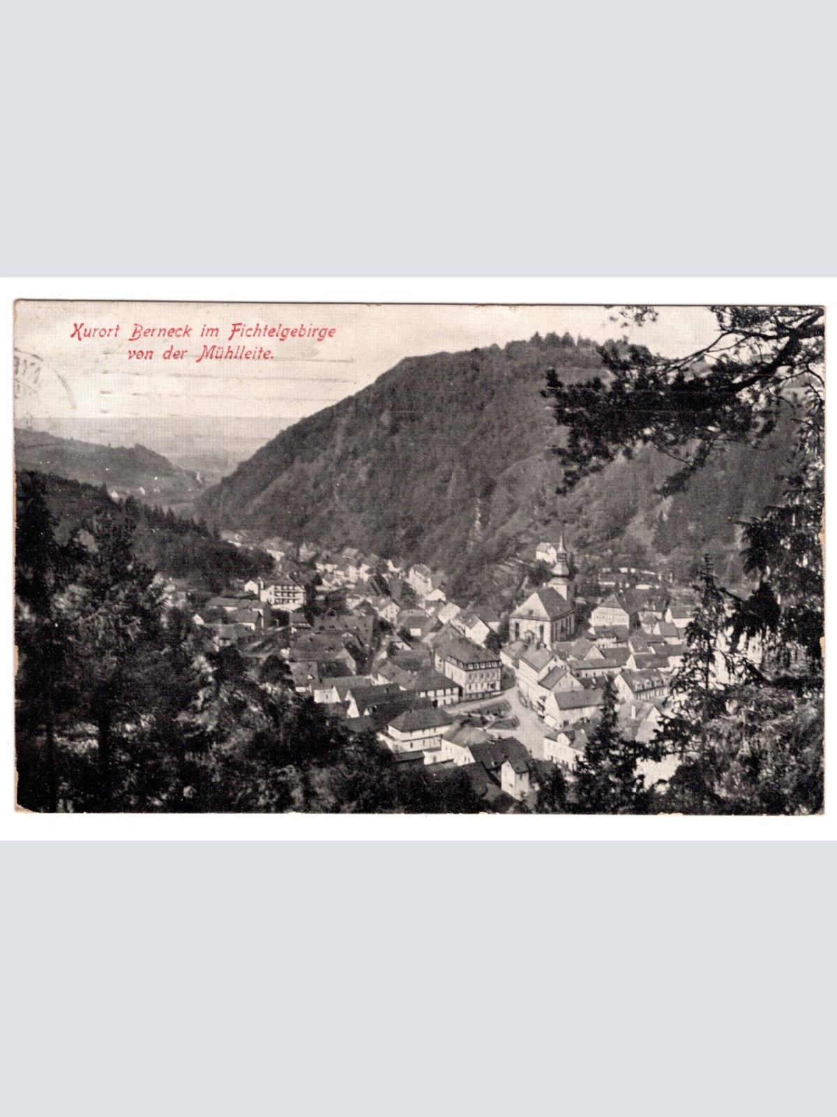 AK, Bad Berneck im Fichtelgebirge, Bayern, Ansichtskarte (S7037)