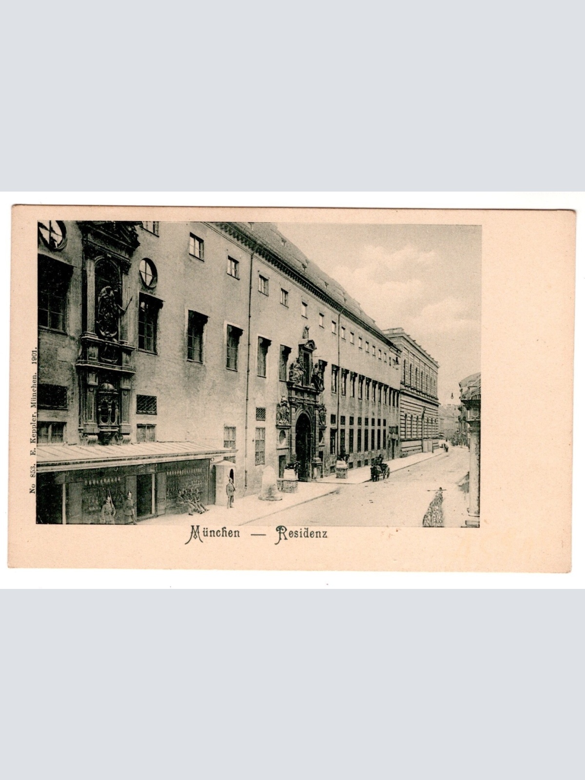 AK, München - Residenz, Bayern, Ansichtskarte (S7066)