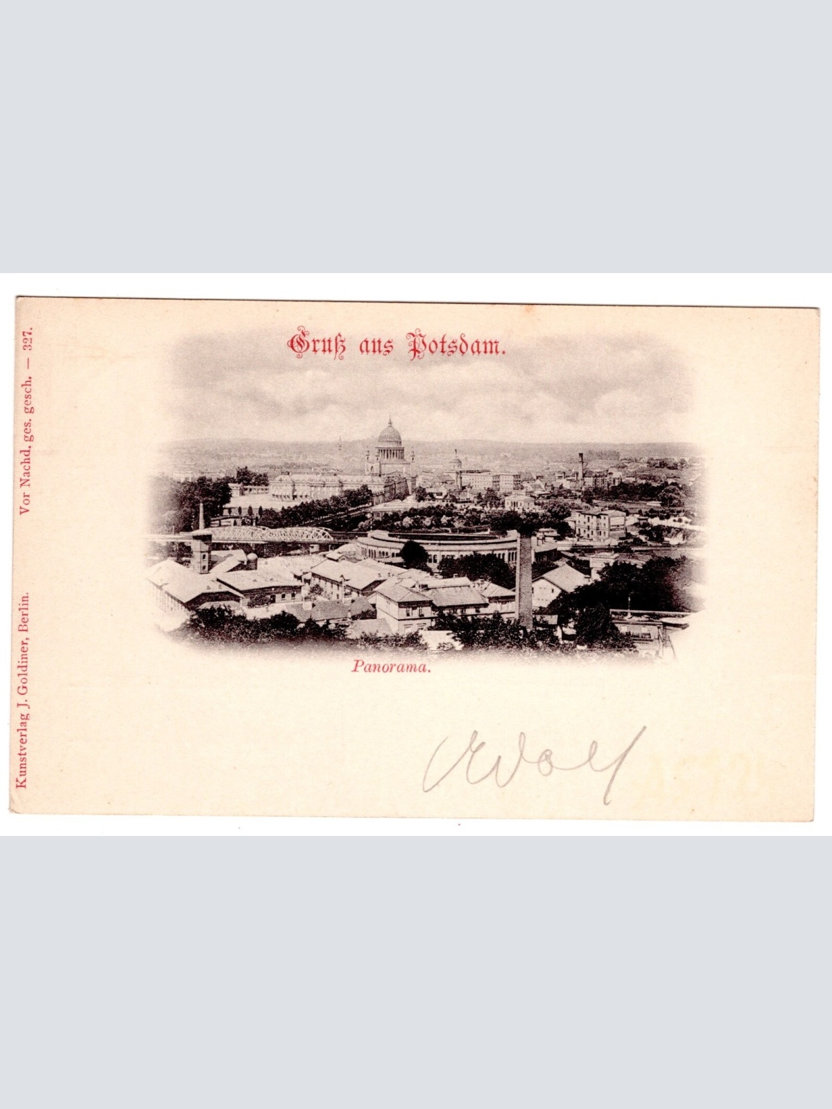 AK, Gruß aus Potsdam, Panorama, Brandenburg, Ansichtskarte (S7071)