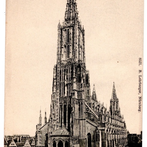 AK, Ulm, Das Münster, Baden-Württemberg, Ansichtskarte (S7078)