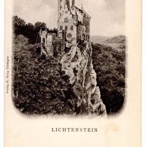 AK, Lichtenstein, Baden-Württemberg, Ansichtskarte (S7086)