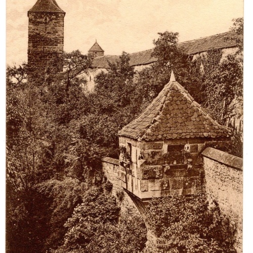 AK, Rothenburg ob der Tauber, beim Roedertor, Bayern, Ansichtskarte (S7089)