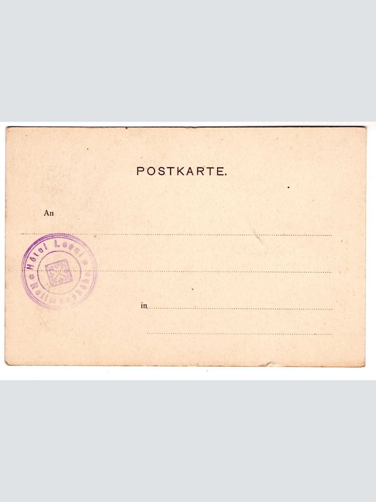 AK, Der Bismarckthurm am Starnberger See, Bayern, Ansichtskarte (S7093)