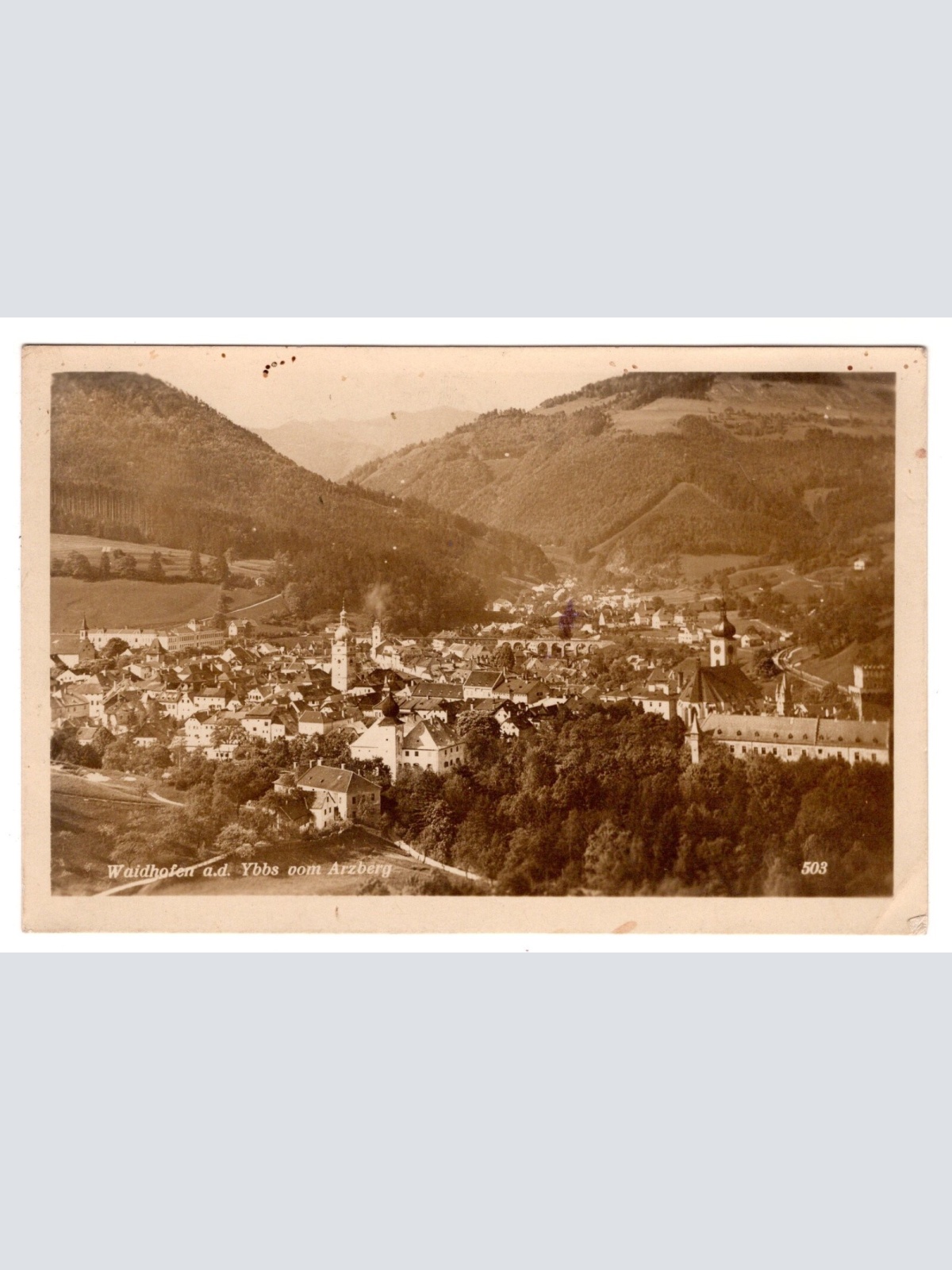 AK, Waidhofen an der Ybbs, Niederösterreich, Ansichtskarte (S7125)