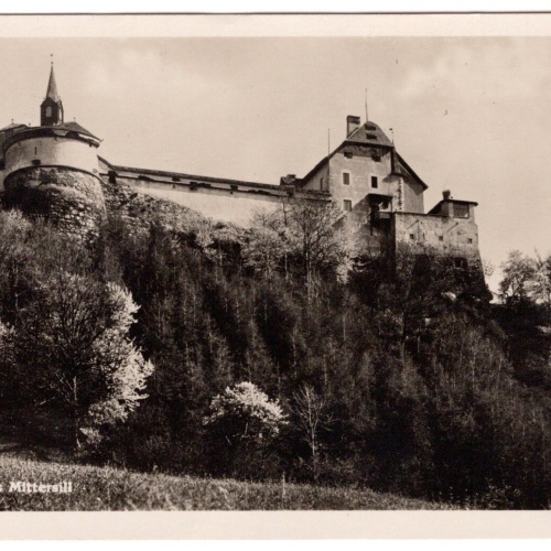 AK, Schloss Mittersill, Salzburg, Ansichtskarte (S7138)