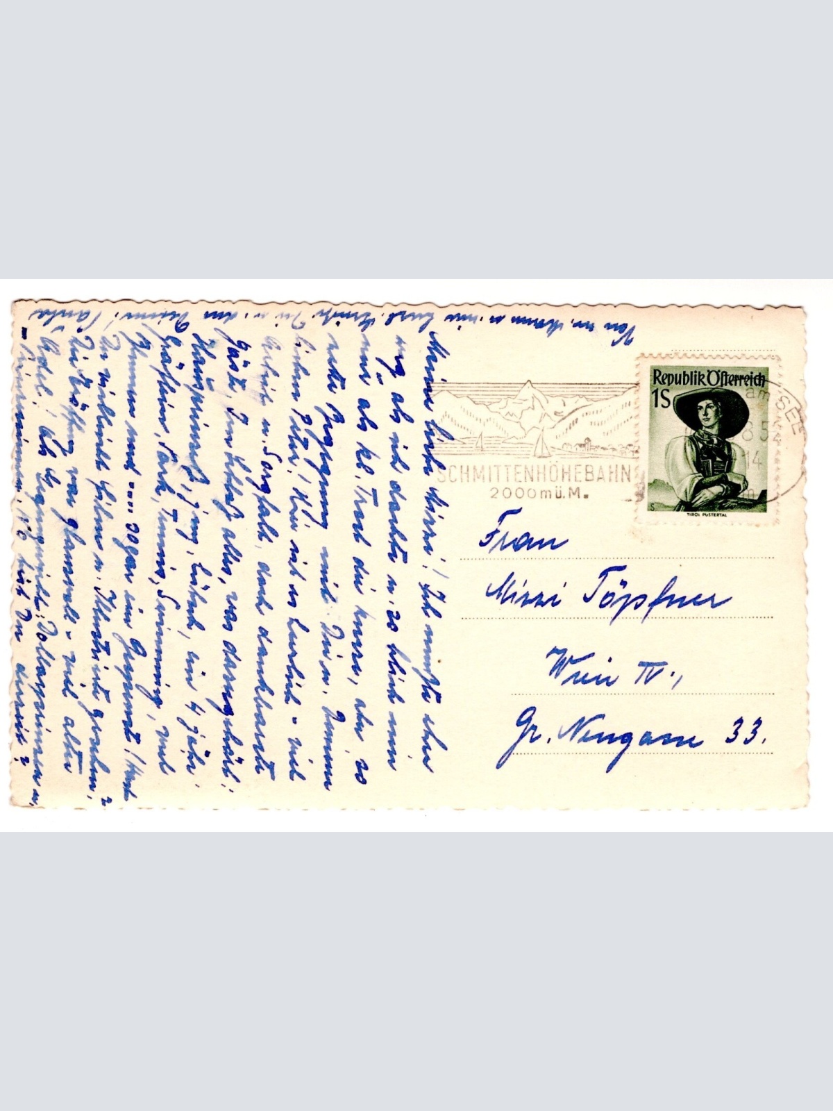 AK, Schloss Mittersill, Salzburg, Ansichtskarte (S7149)