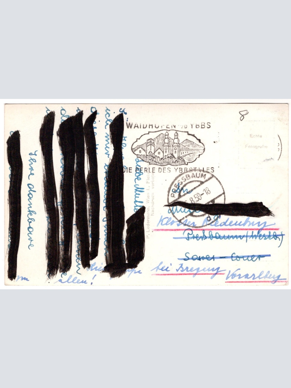 AK, Waidhofen an der Ybbs, Niederösterreich, Ansichtskarte (S7161)