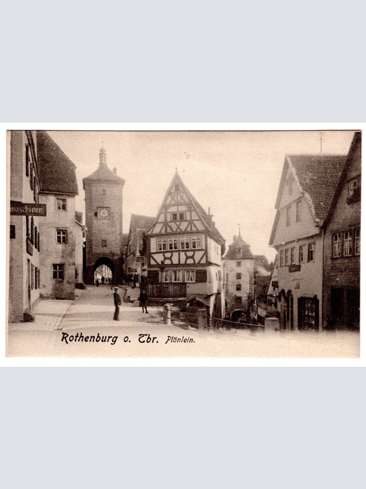 AK, Rothenburg ob der Tauber, Bayern, Ansichtskarte (S7172)