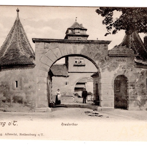 AK, Rothenburg ob der Tauber, Bayern, Ansichtskarte (S7173)