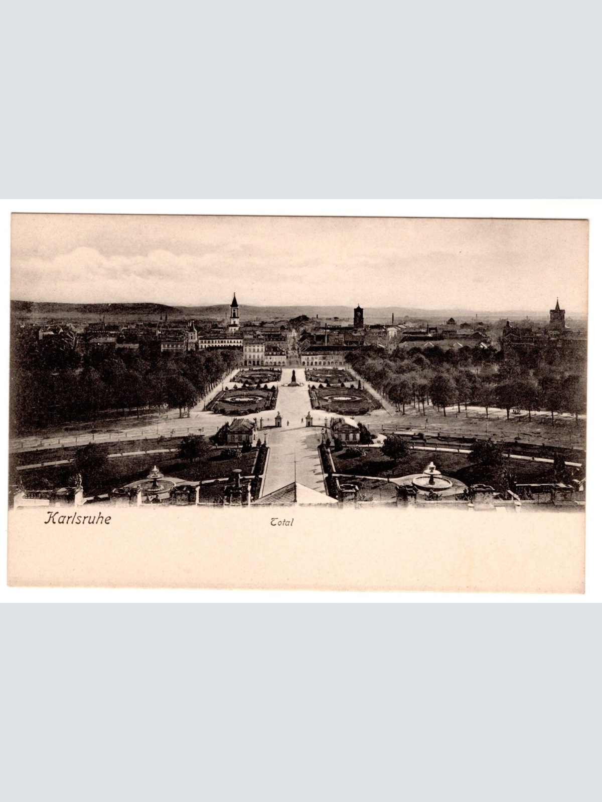 AK, Karlsruhe, Total, Baden-Württemberg, Ansichtskarte (S7178)