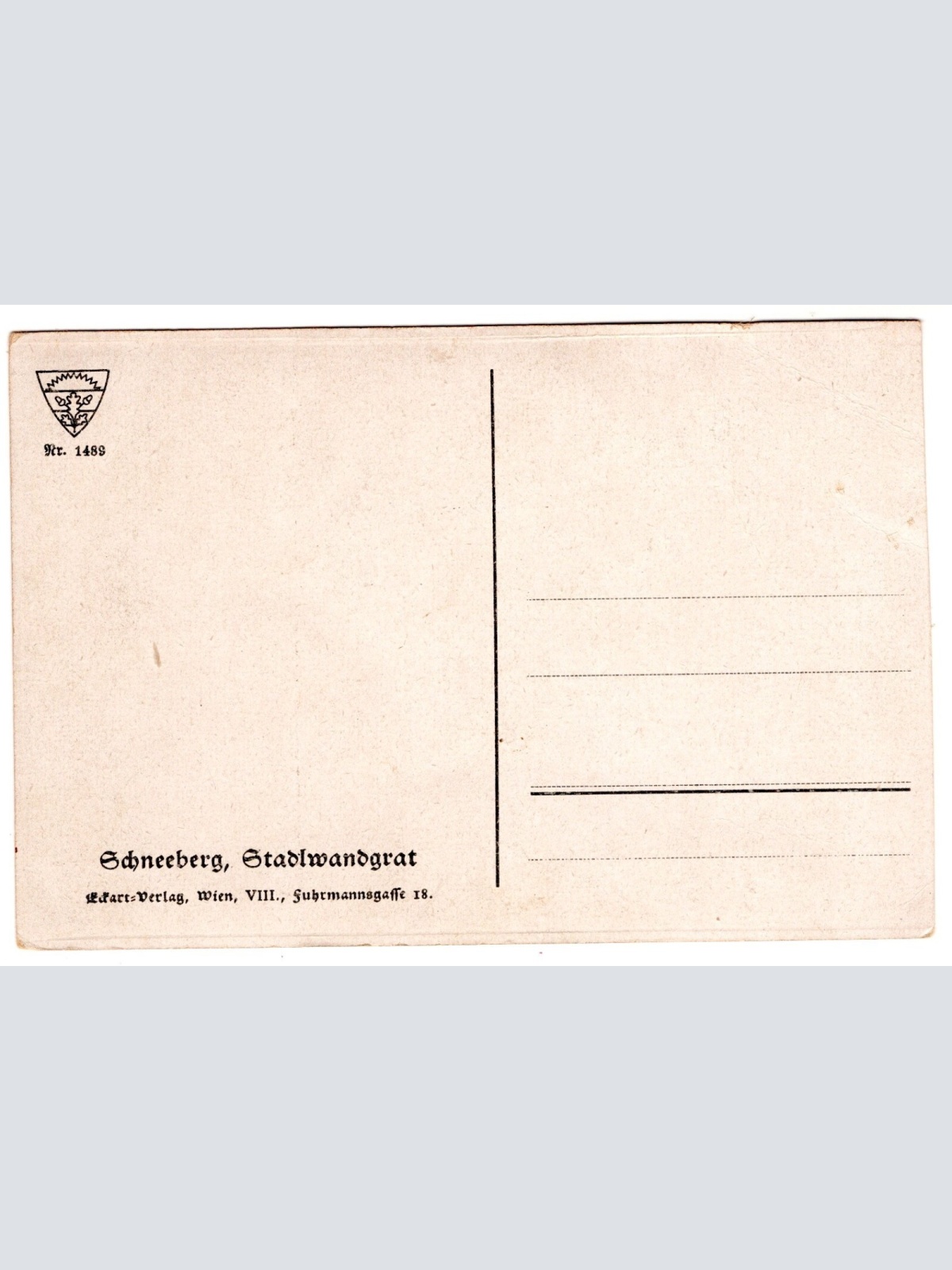 AK, Stadlwandgrat, Schneeberg, Niederösterreich, Ansichtskarte (S7180)