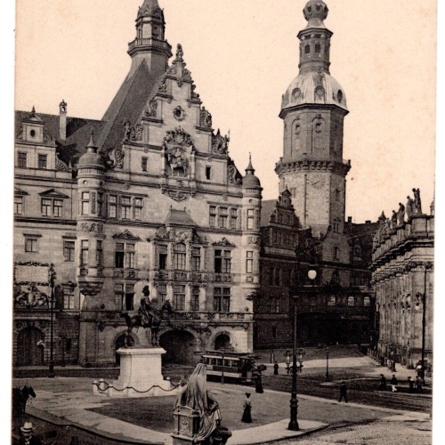 AK, Dresden - Georgentor, Sachsen, Ansichtskarte (S7182)