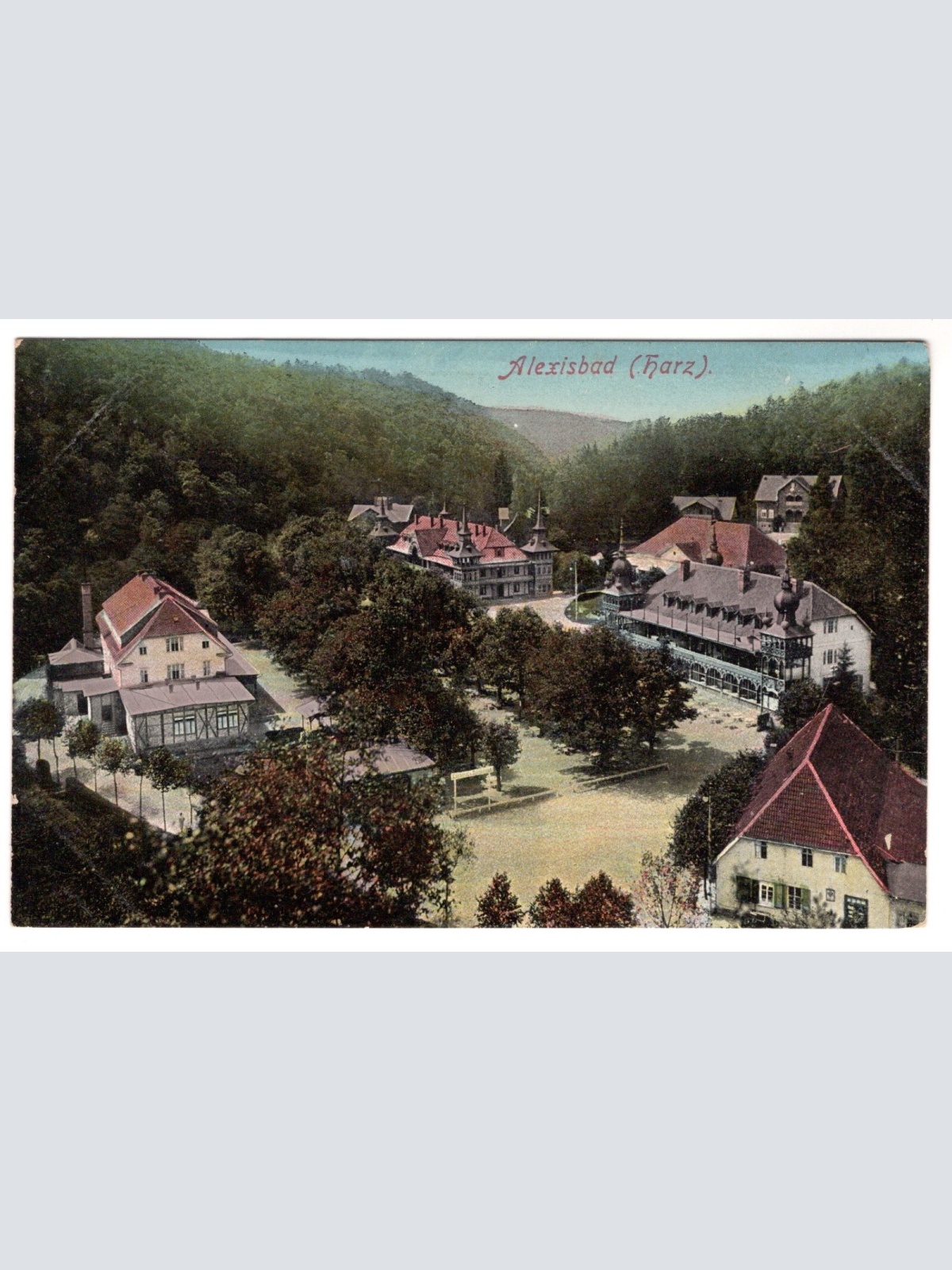 AK, Alexisbad, Sachsen-Anhalt, Ansichtskarte (S7183)