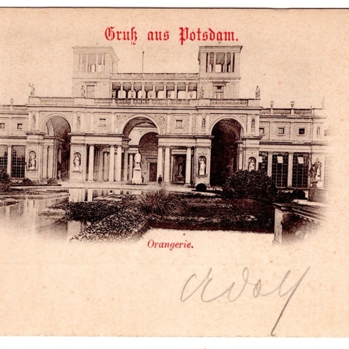 AK, Gruß aus Potsdam, Orangerie, Brandenburg, Ansichtskarte (S7232)