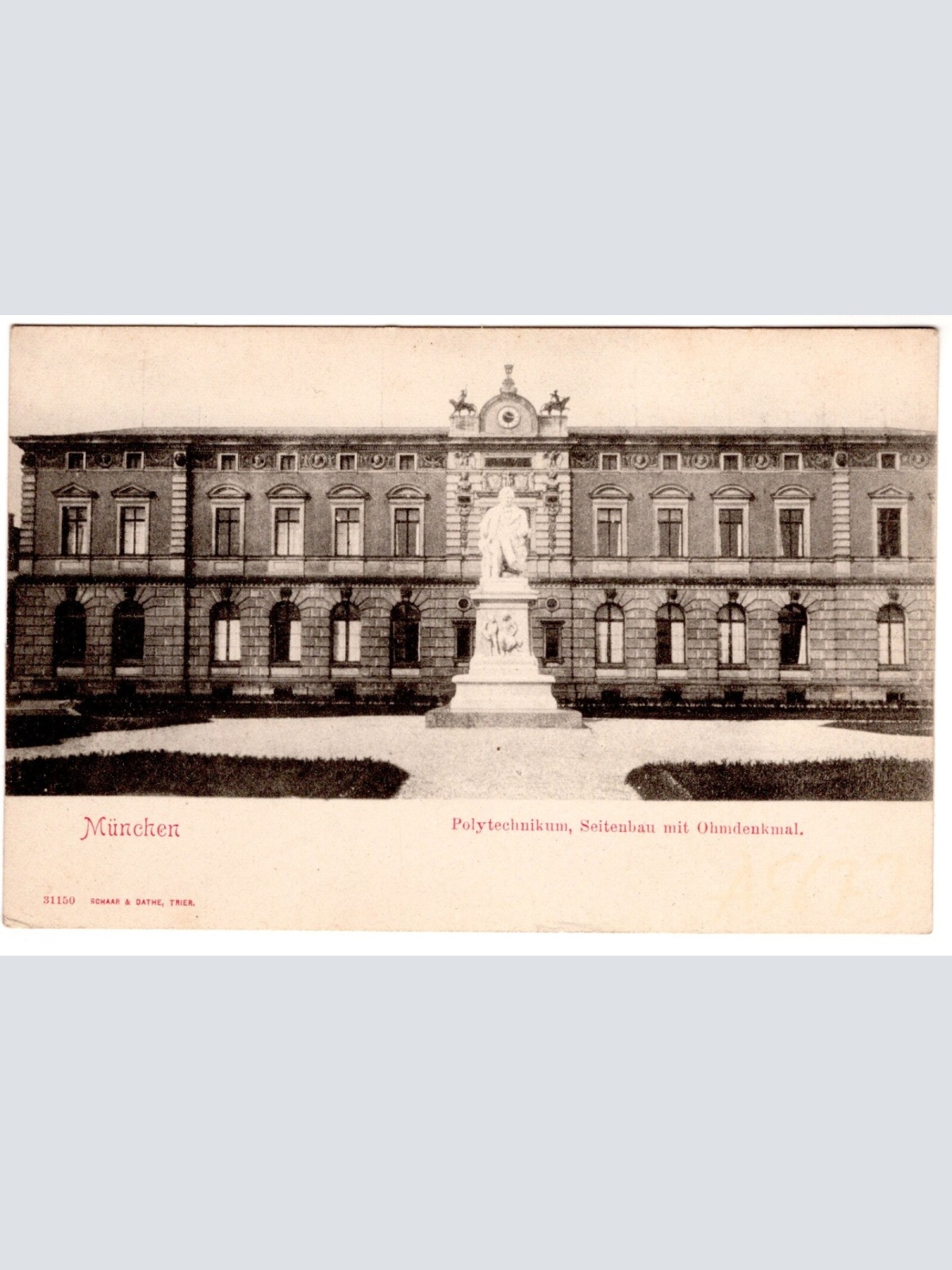 AK, München, Polytechnikum, Bayern, Ansichtskarte (S7240)