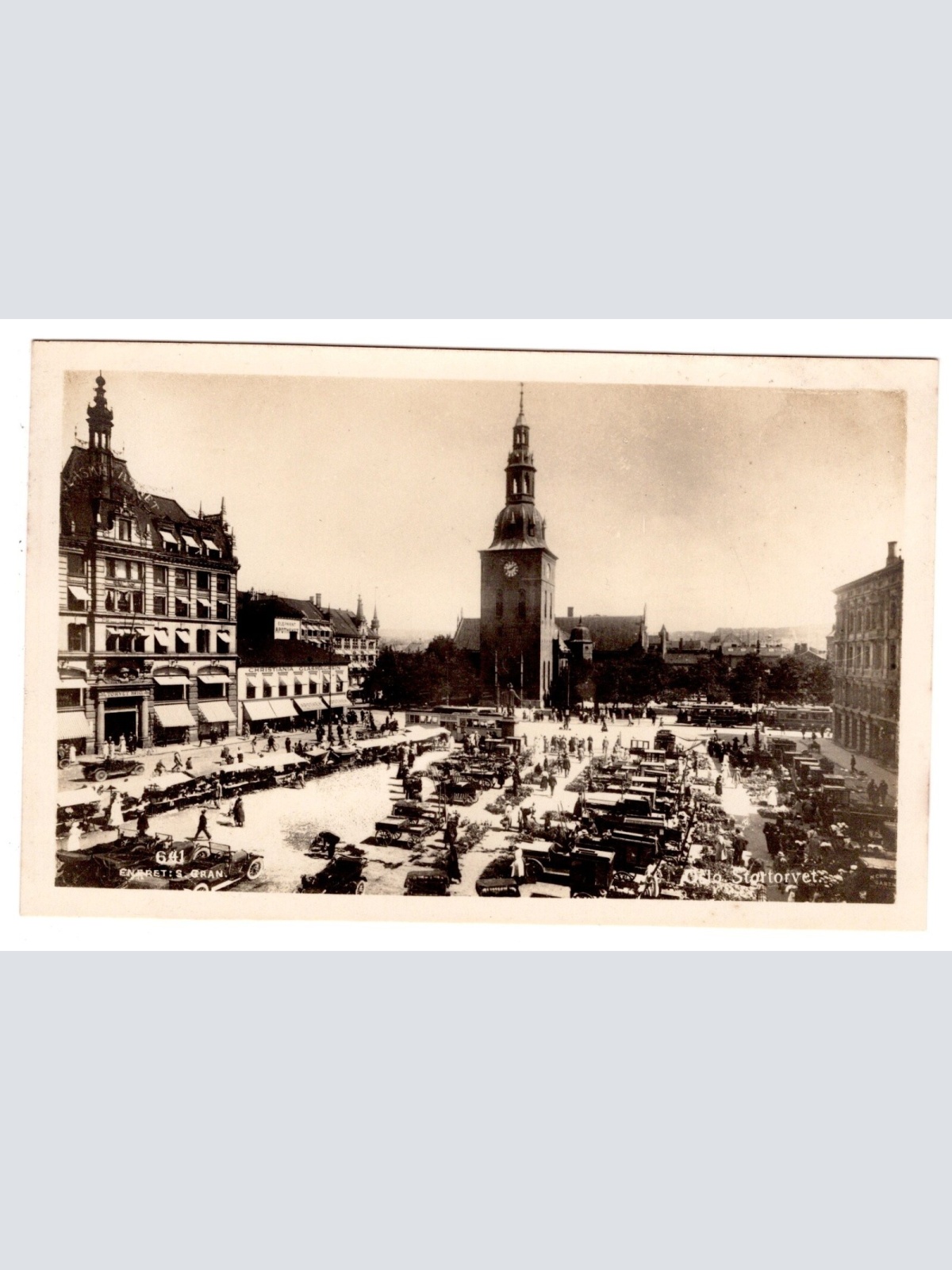 AK, Oslo, Norwegen, Ansichtskarte (S7247)