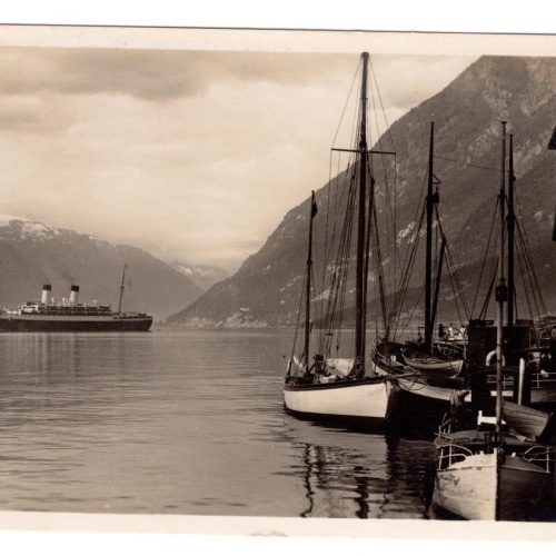 AK, Hardanger Fjord, Norwegen, Ansichtskarte (S7251)
