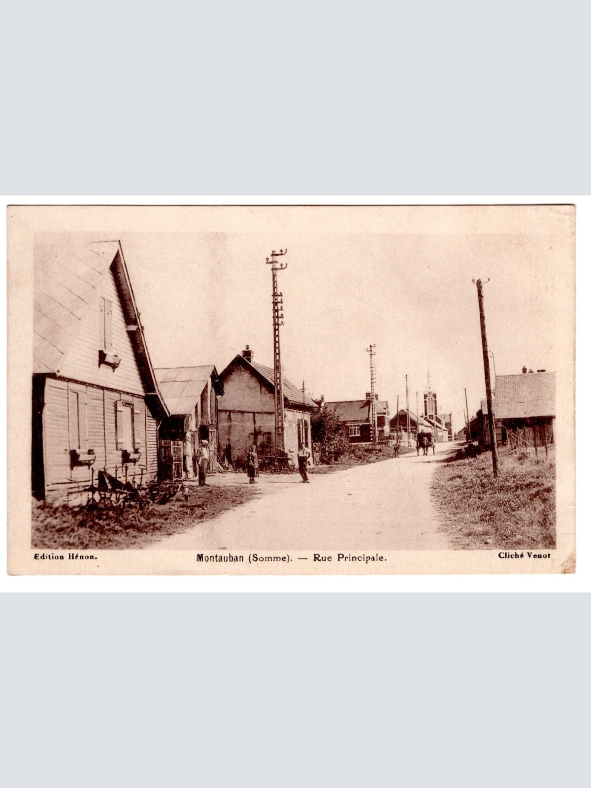 AK, Montauban - Rue Principale, Frankreich, Ansichtskarte (S7266)