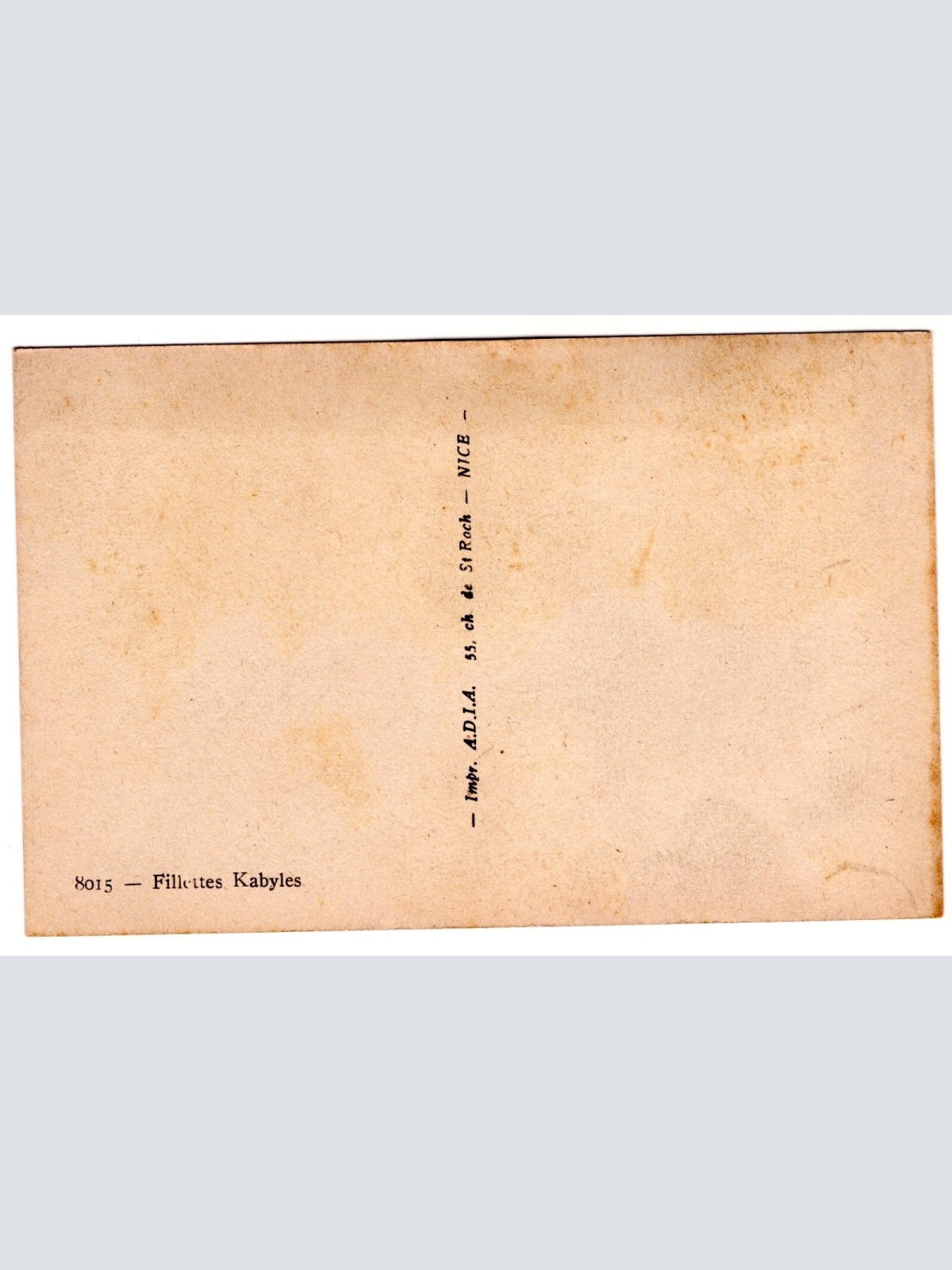 AK, Fillette Kabyles, Ansichtskarte (S7272)