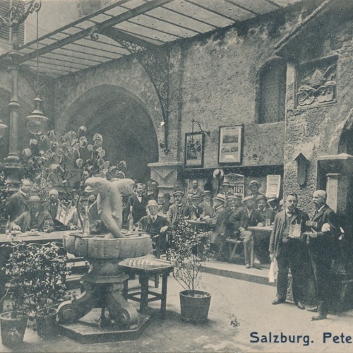 AK aus Salzburg Peterskeller Salzburg Ansichtskarte (14516)