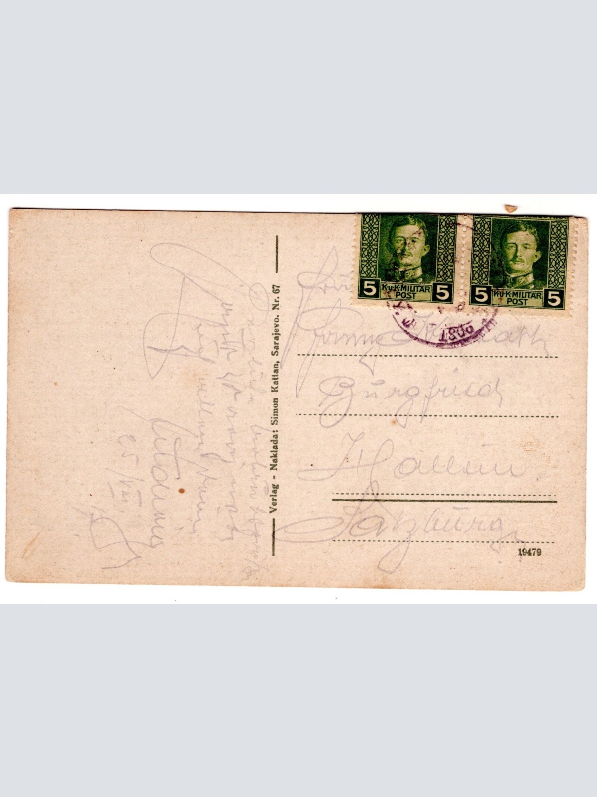 AK, Sarajevo, Panorama, Bosnien, Ansichtskarte (S7291)