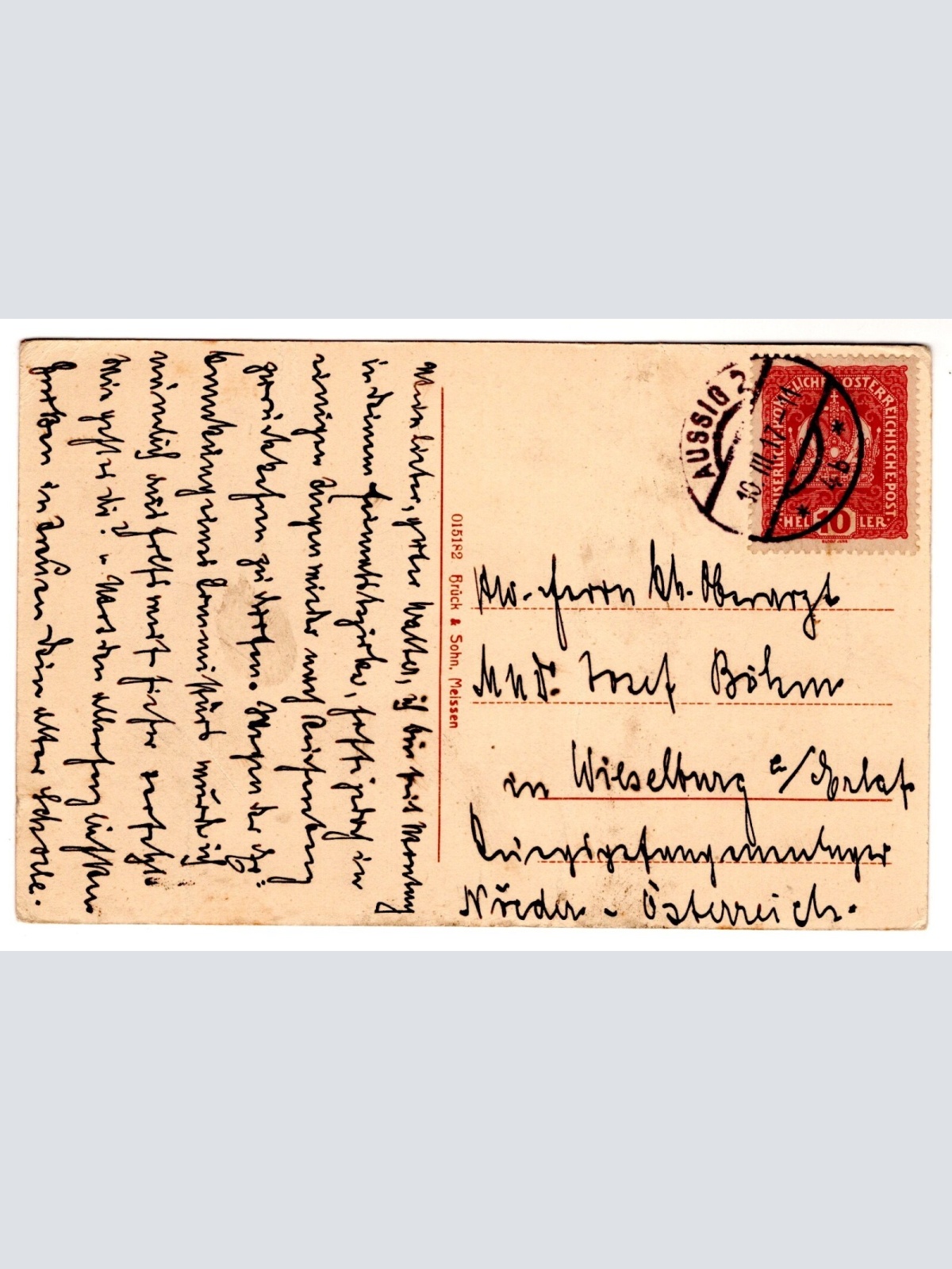 AK, Aussig a. Elbe, Stadttheater, Tschechien, Ansichtskarte (S7295)