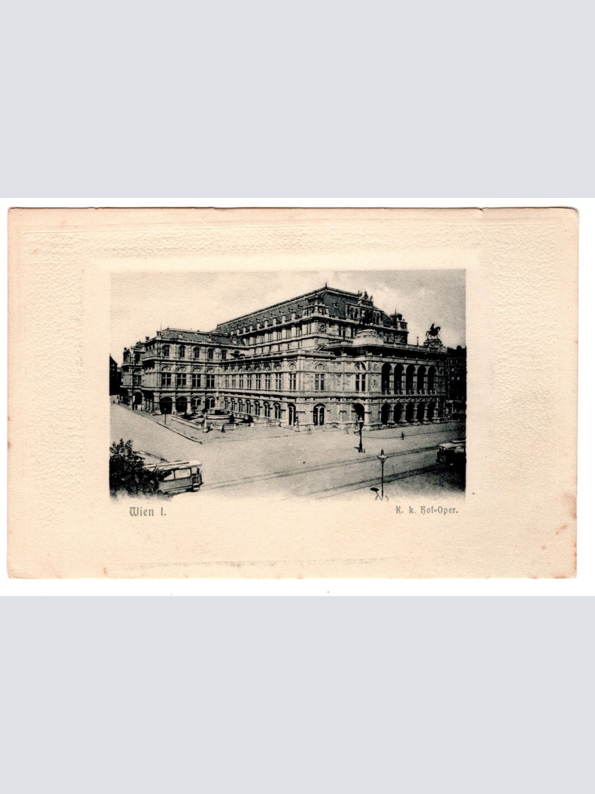 AK, Hof-Oper, Wien, Ansichtskarte (S7324)