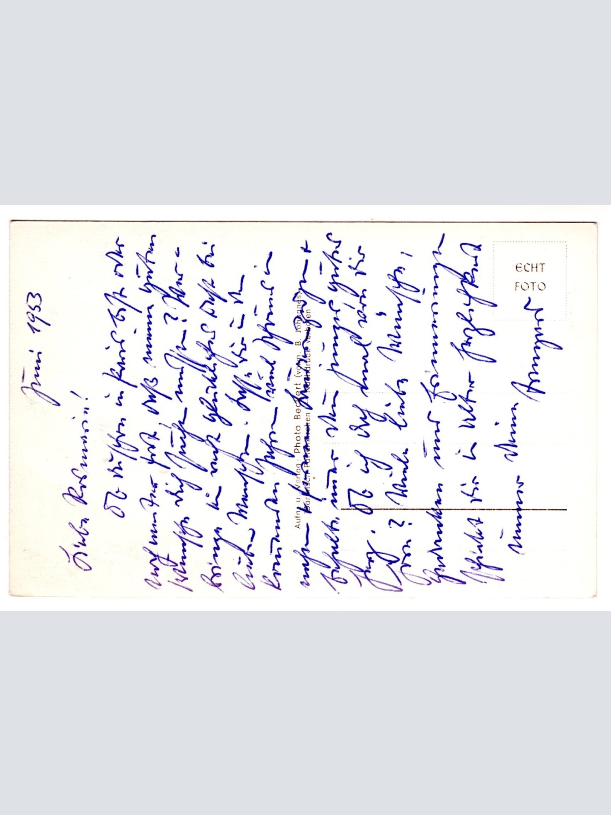 AK, St. Anton bei Partenkirchen, Bayern, Ansichtskarte (S7328)