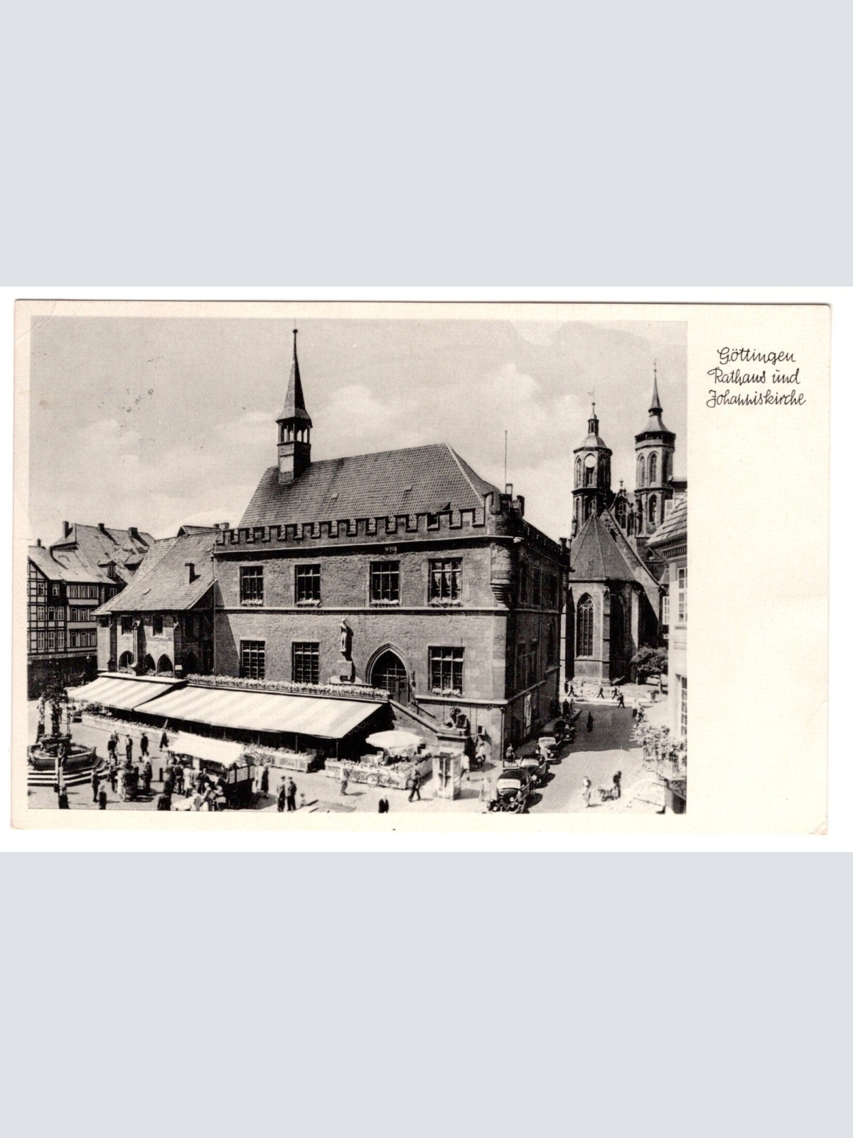 AK, Göttingen, Rathaus, Niedersachsen, Ansichtskarte (S7360)