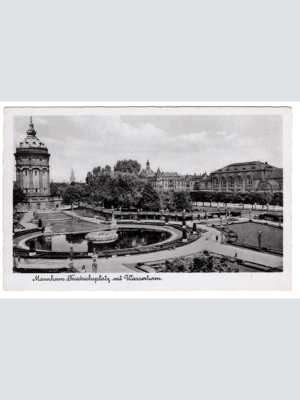 AK, Mannheim, Friedrichsplatz, Baden-Württemberg, Ansichtskarte (S7361)