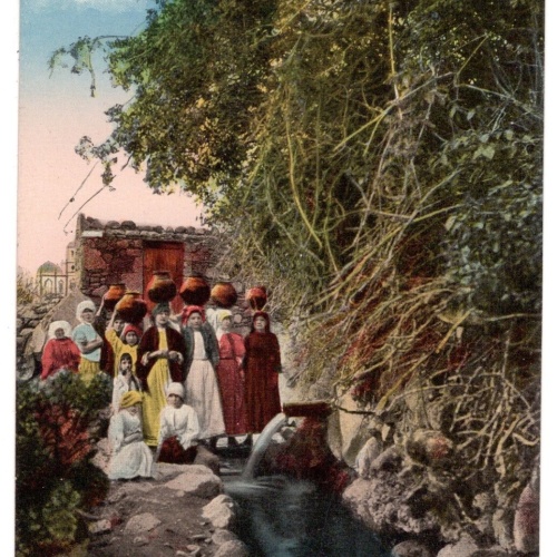 AK, Las Palmas, Corriente de agua Agaete, Spanien, Ansichtskarte (S7370)