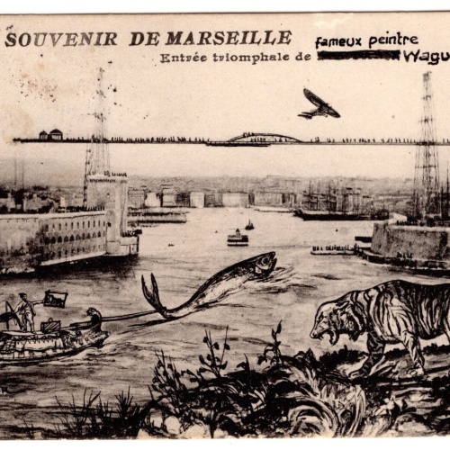 AK, Souvenir de Marseille, Frankreich, Ansichtskarte (S7371)