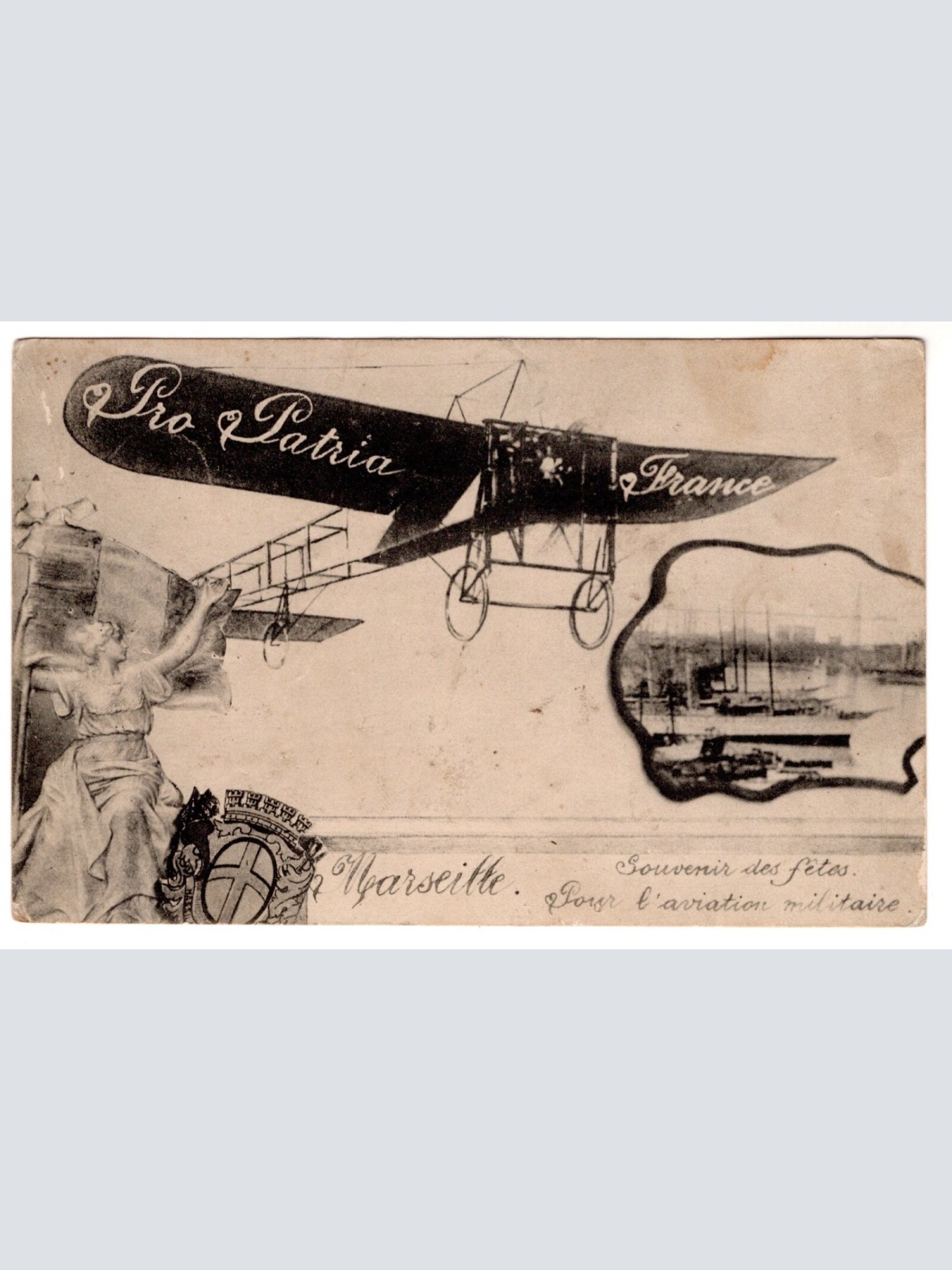 AK, Marseille, Pro Patria France, Frankreich, Ansichtskarte (S7395)