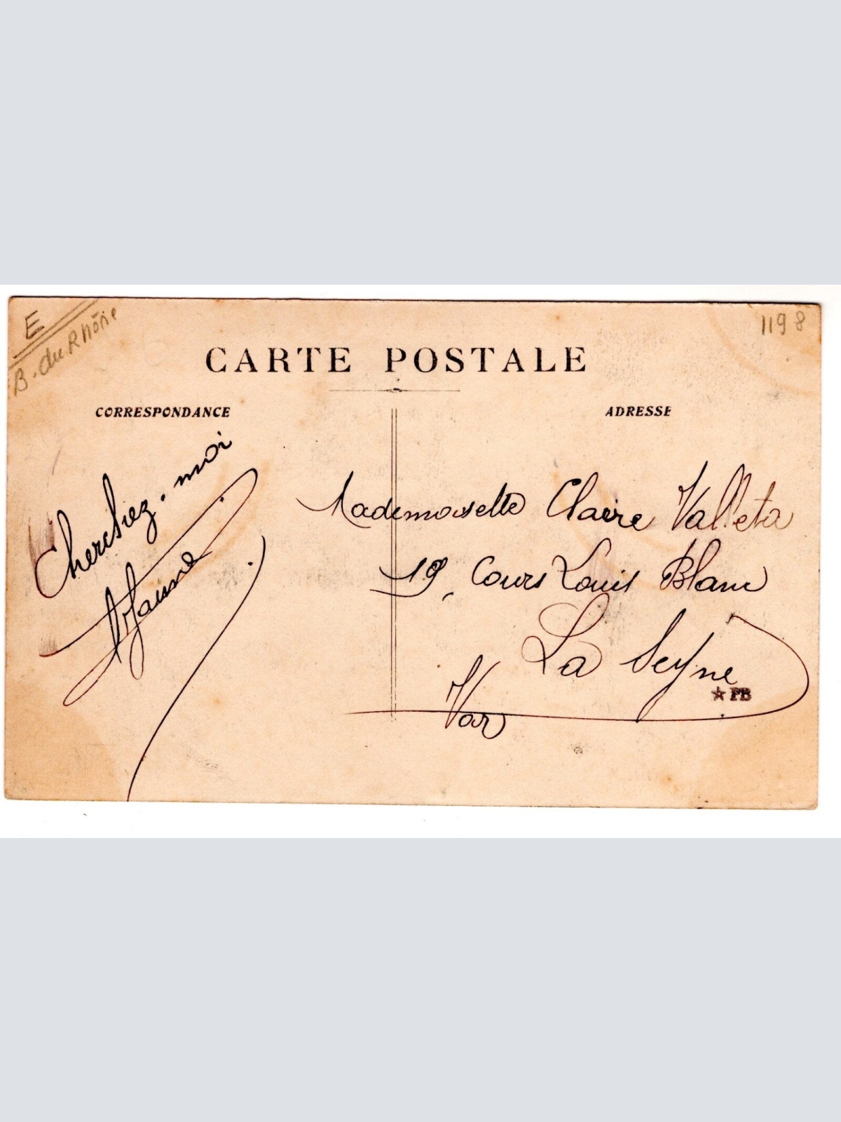 AK, Marseille, Aviation, Parc Borely, Frankreich, Ansichtskarte (S7397)