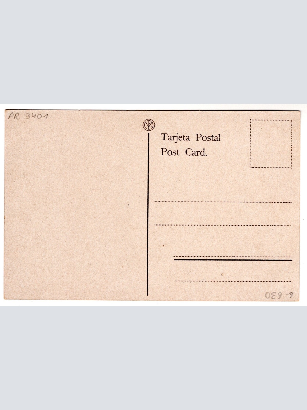 AK, Edificio de Correos Mexico, Ansichtskarte (S7421)