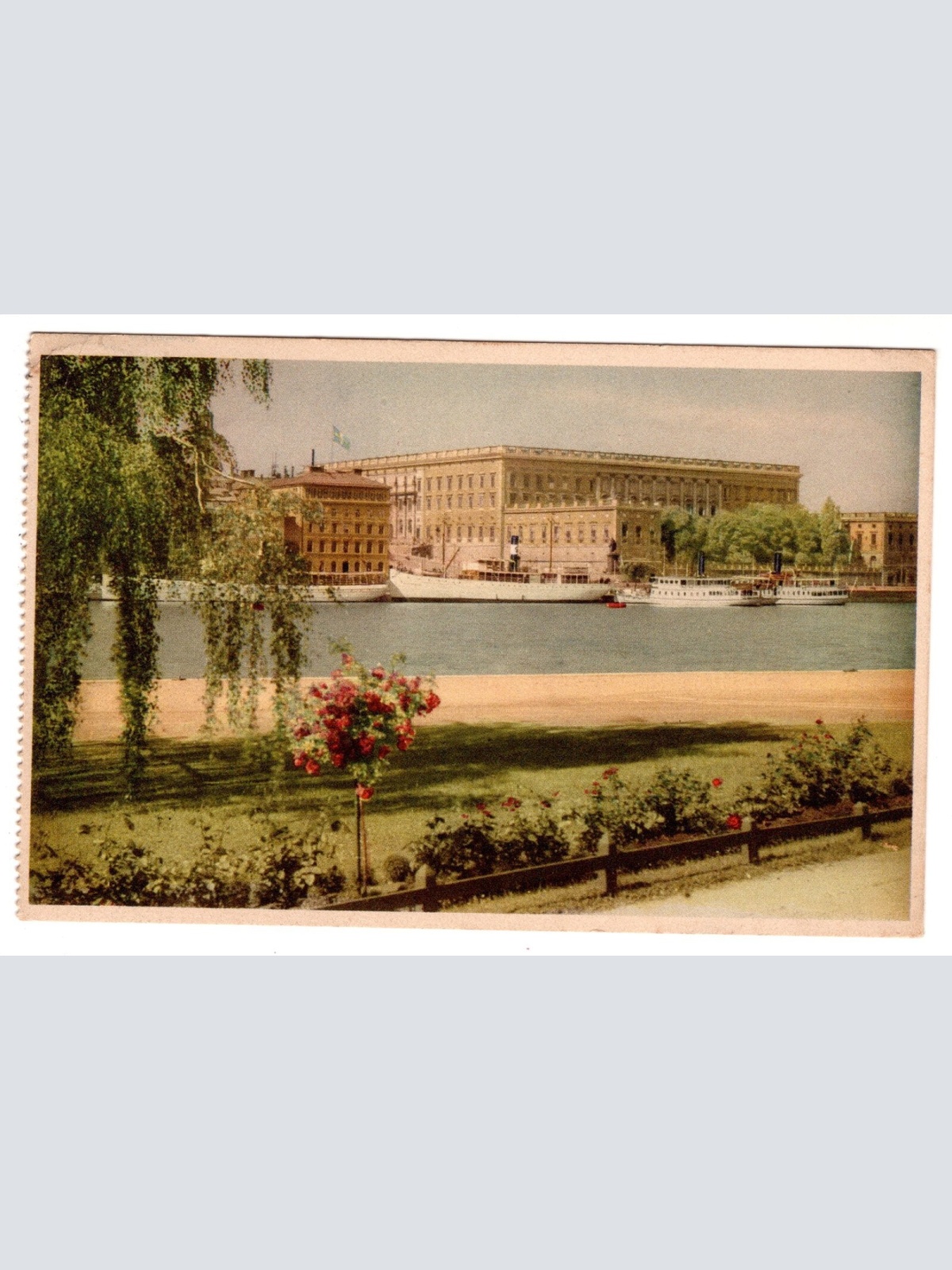 AK, Kungliga Slottet, Stockholm, Schweden, Ansichtskarte (S7426)