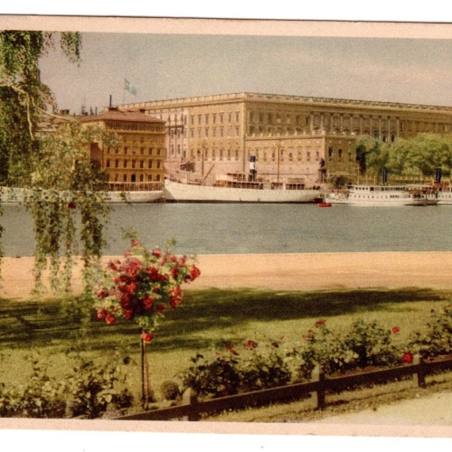 AK, Kungliga Slottet, Stockholm, Schweden, Ansichtskarte (S7426)