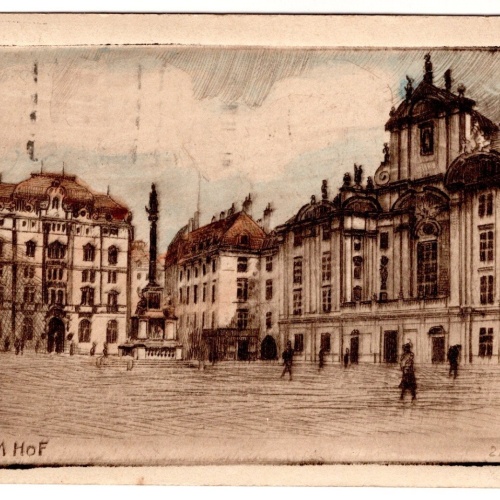 AK, Wien am Hof, Ansichtskarte (S7436)