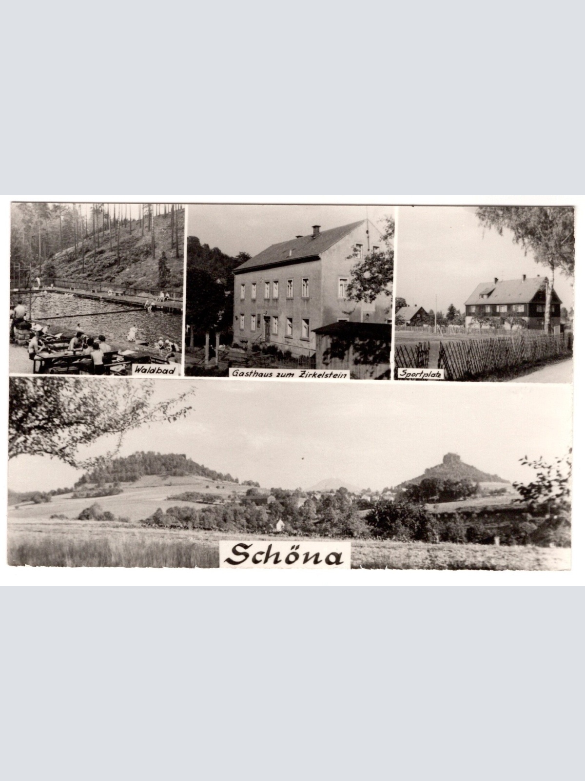 AK, Schöna, Sachsen, Ansichtskarte (S7439)