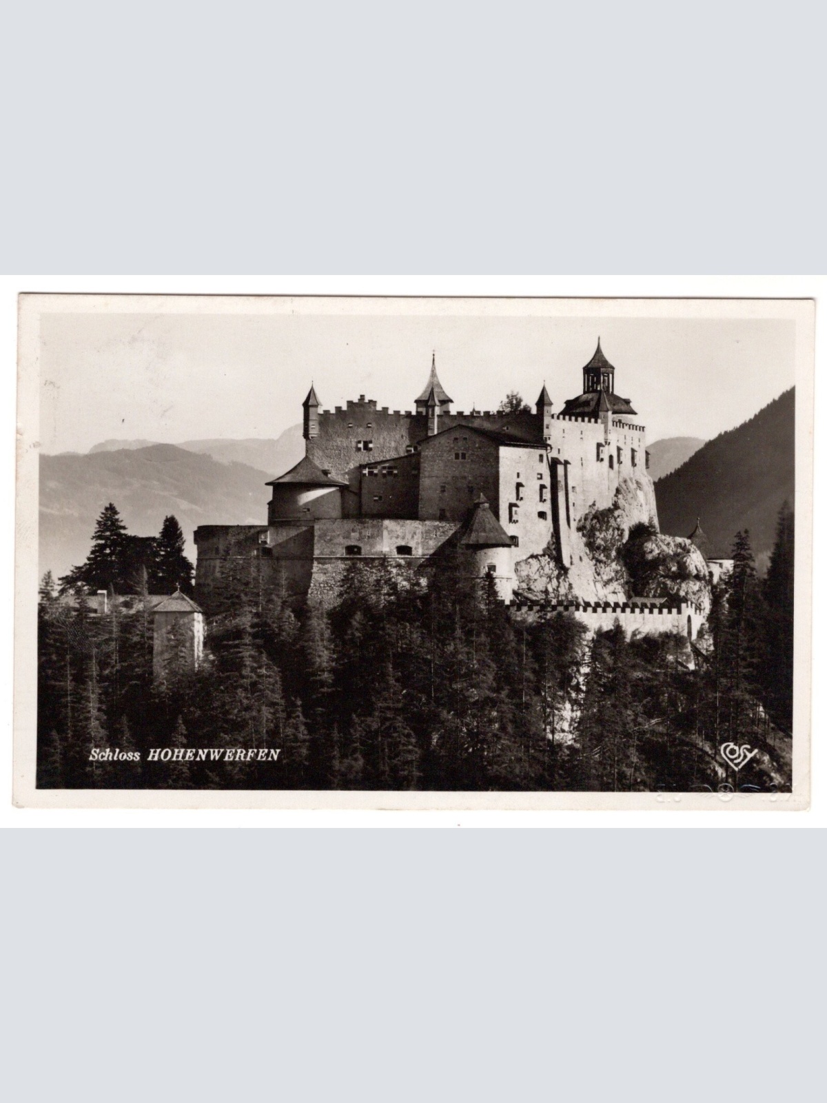 AK, Schloss Hohenwerfen, Salzburg, Ansichtskarte (S7440)