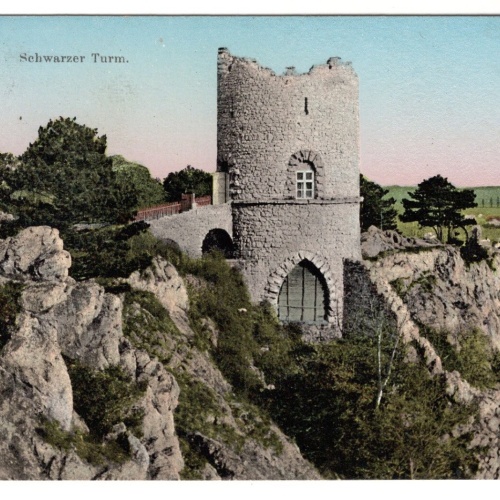 AK, Mödling, Schwarzer Turm, Niederösterreich, Ansichtskarte (S7449)