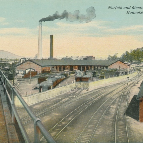 AK aus Norfolk and Western R.R Shops Roanoke Va Australien Ansichtskarte (14585)