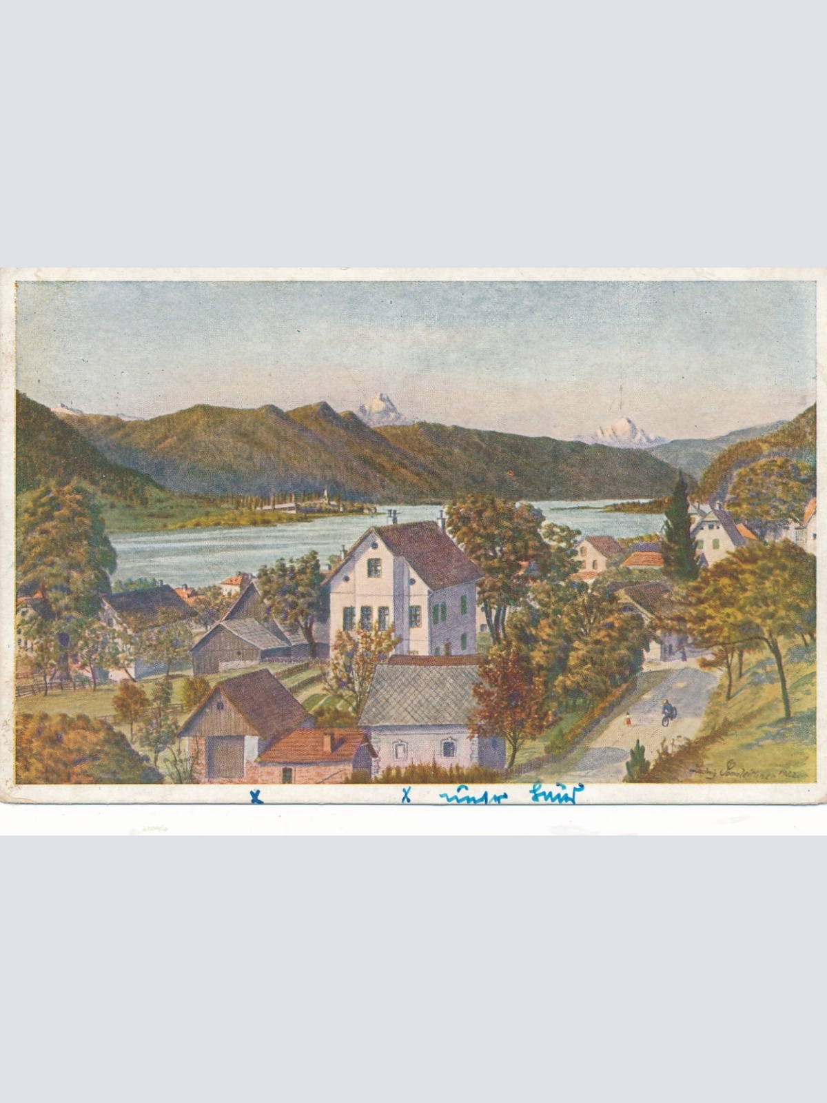 AK aus Steindorf am Ossiachersee Kärnten Ansichtskarte (14634)