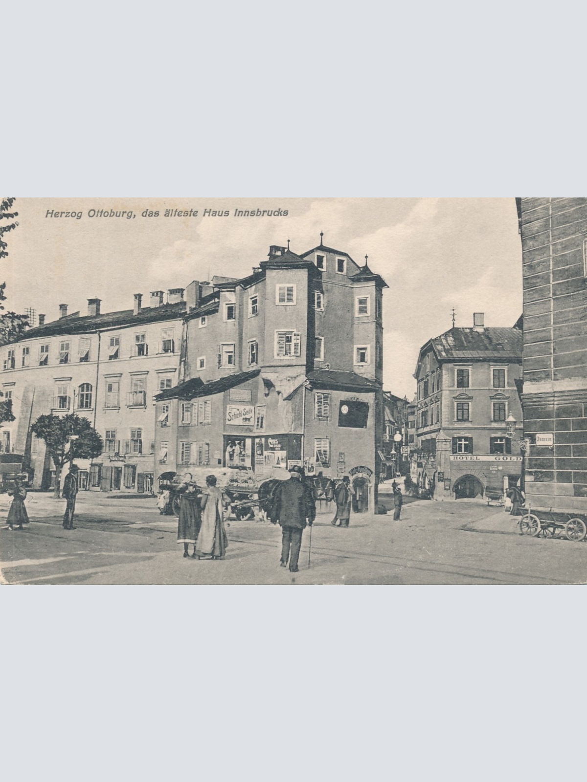 AK aus Innsbruck Herzog Ottoburg Tirol Ansichtskarte (14715)