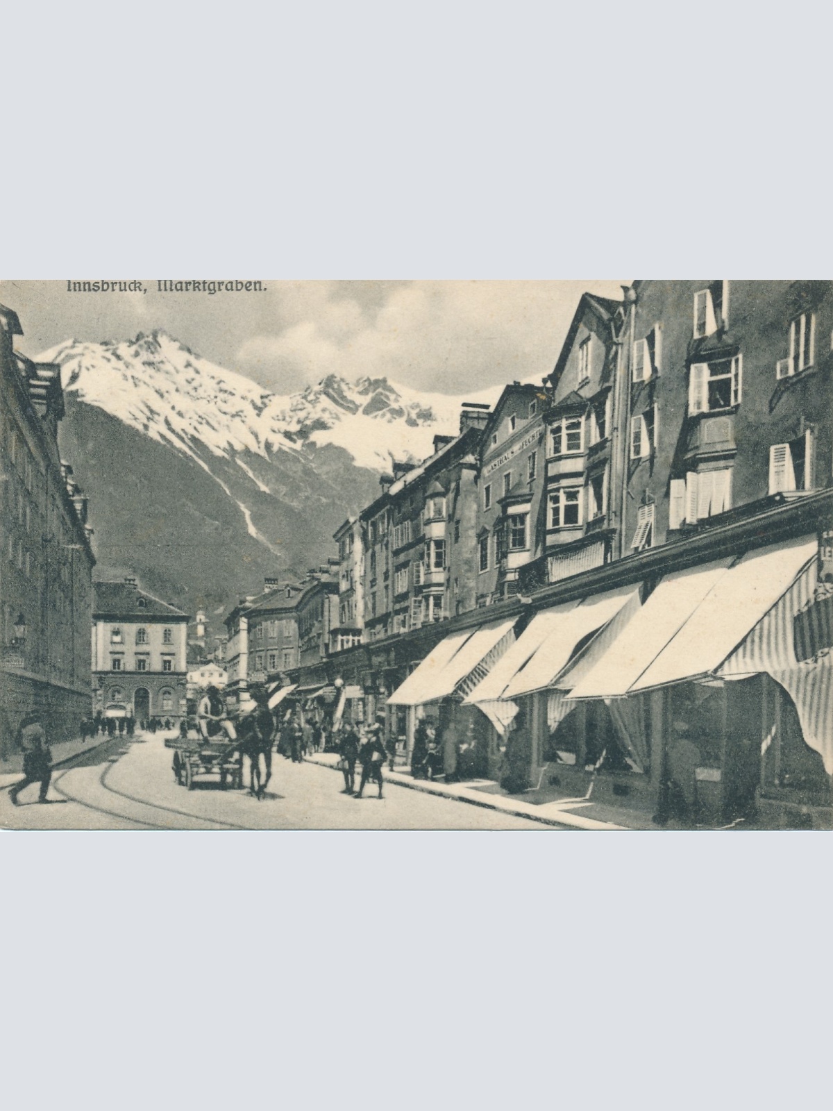 AK aus Innsbruck Marktgraben Tirol Ansichtskarte (14708)