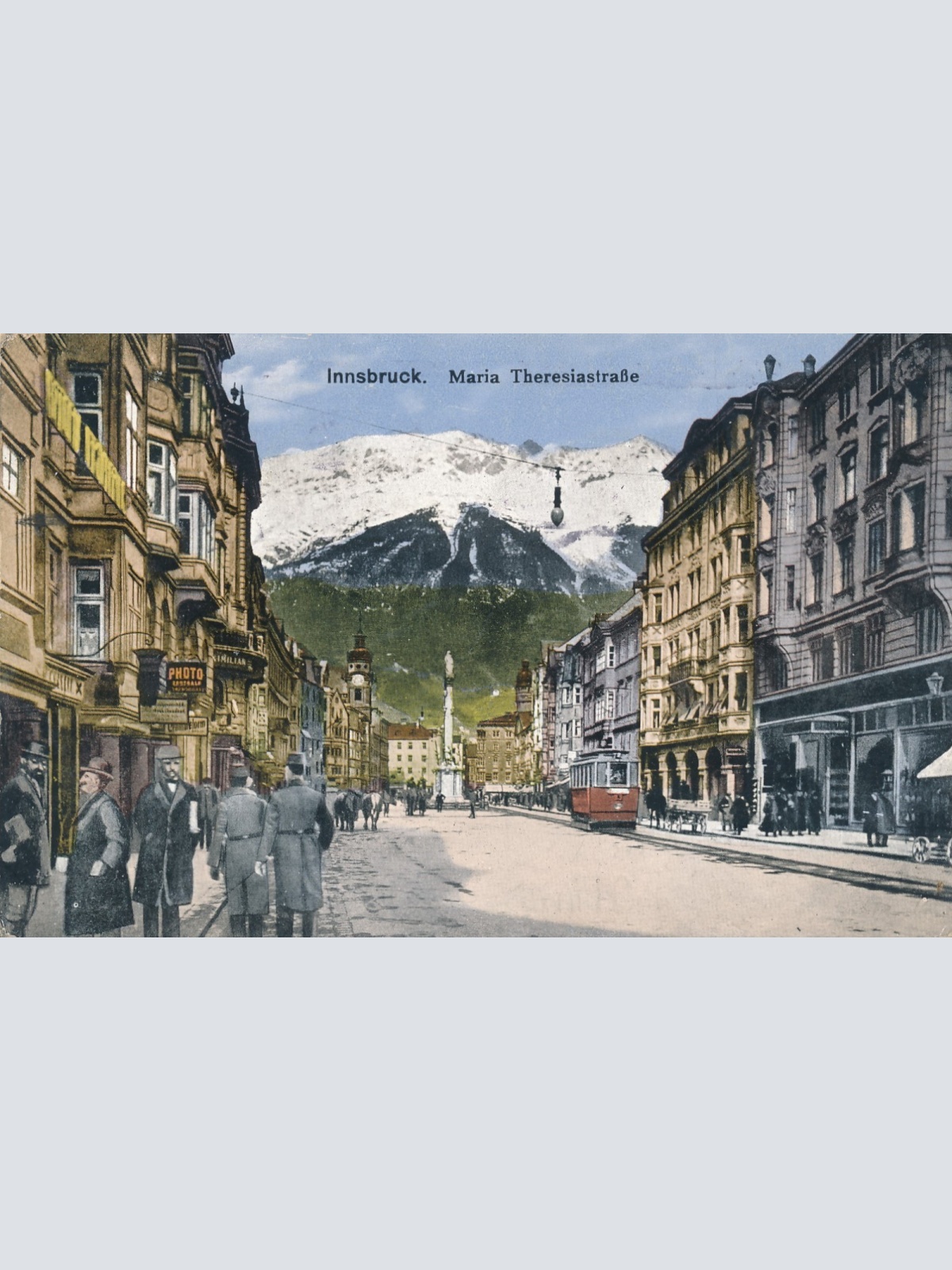 AK aus Innsbruck Maria Theresienstrasse Ansichtskarte (14686)