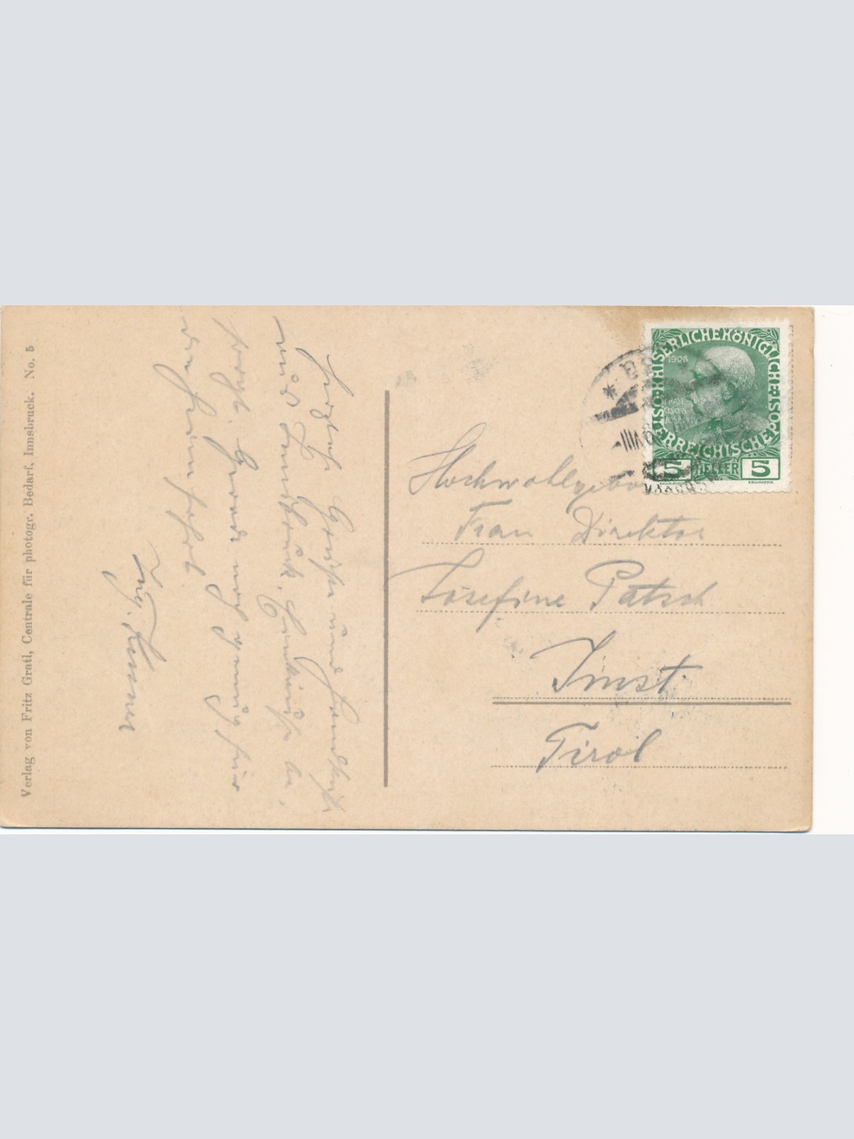 AK aus Innsbruck vom Berg Isel Ansichtskarte (14775)