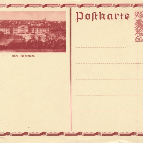 30 Groschn - Bildpost - Karte Wien Schönbrunn (14786) !
