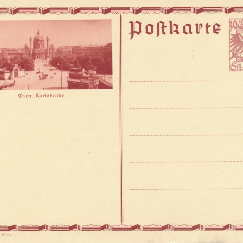 30 Groschn - Bildpost - Karte Wien Karlskirche (14787)